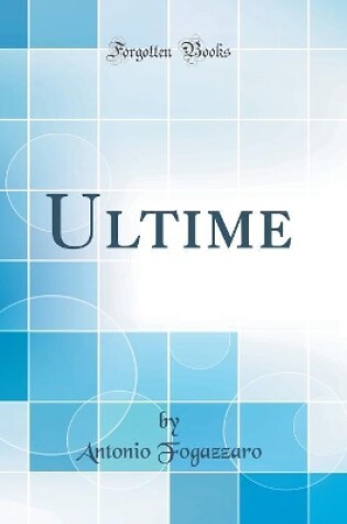 Cover of Ultime (Classic Reprint)