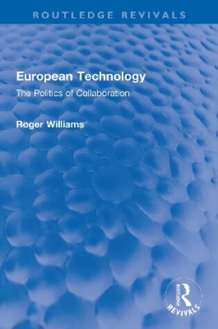 Cover of European Technology