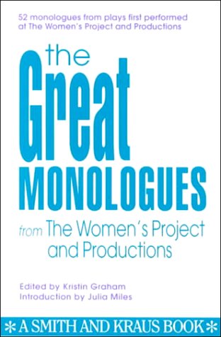 Cover of The Great Monologues from the Women's Project