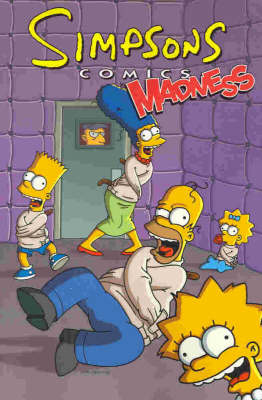 Book cover for Simpsons Comics Madness