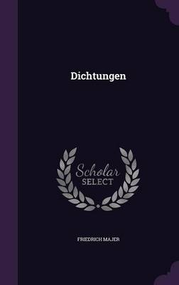 Book cover for Dichtungen