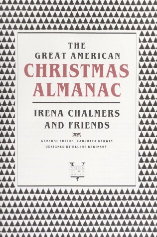 Cover of The Great American Christmas Almanac