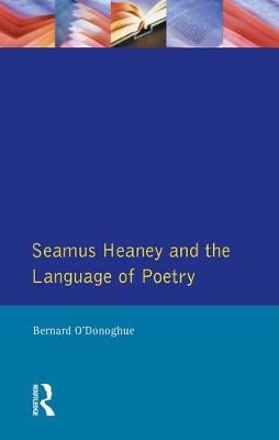 Book cover for Seamus Heaney and the Language Of Poetry