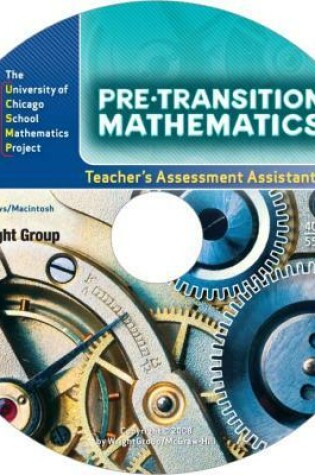 Cover of Pre-Transition Mathematics: Assessment Assistant CD-ROM