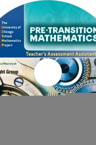 Cover of Pre-Transition Mathematics: Assessment Assistant CD-ROM