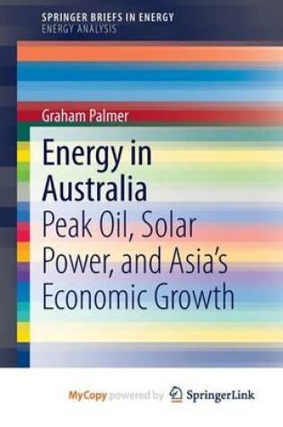 Cover of Energy in Australia