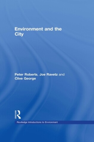 Cover of Environment and the City