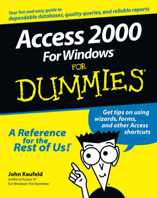 Book cover for Access 2000 for Windows For Dummies