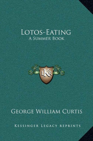 Cover of Lotos-Eating