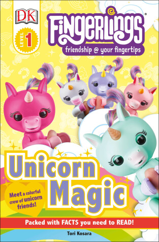 Book cover for DK Readers Level 1: Fingerlings Unicorn Magic
