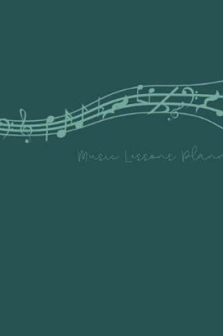 Cover of Music Lessons Planner