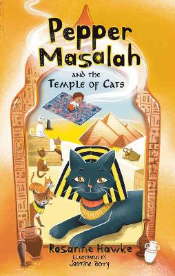 Book cover for Pepper Masalah and the Temple of Cats