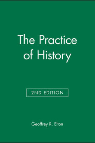 Cover of The Practice of History