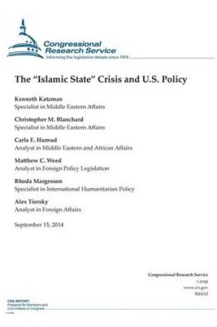 Cover of The "Islamic State" Crisis and U.S. Policy