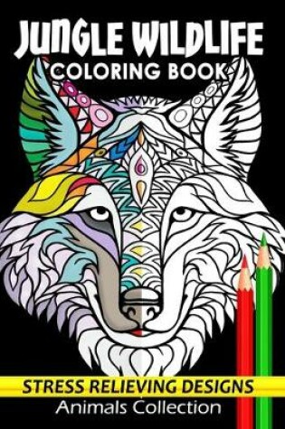 Cover of Jungle Wildlife Coloring Book