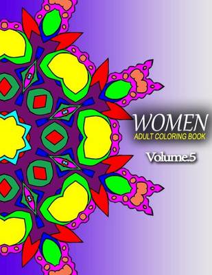 Book cover for WOMEN ADULT COLORING BOOKS - Vol.5