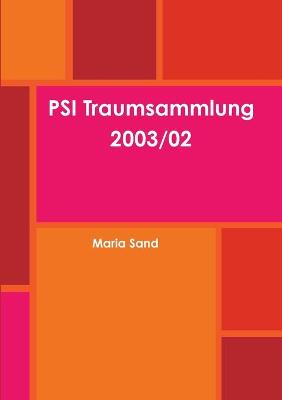 Book cover for PSI Traumsammlung 2003/02