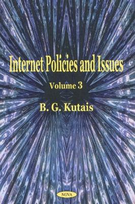 Book cover for Internet Policies & Issues, Volume 3