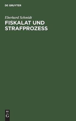 Book cover for Fiskalat Und Strafprozess