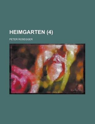 Book cover for Heimgarten (4)