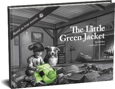 Book cover for The Little Green Jacket