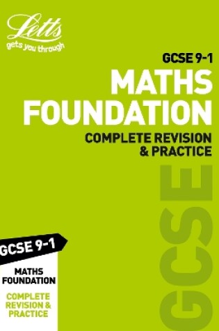 Cover of GCSE 9-1 Maths Foundation Complete Revision & Practice