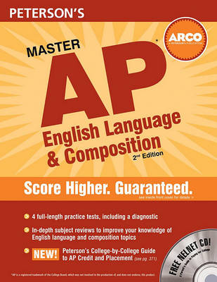 Cover of Peterson's Master AP English Language & Composition