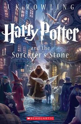 Book cover for Harry Potter and the Sorcerer's Stone (Book 1)