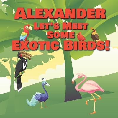 Book cover for Alexander Let's Meet Some Exotic Birds!