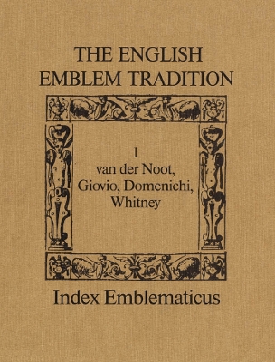 Cover of English Emblem Tradition