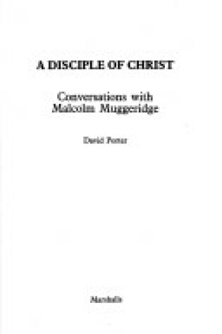 Cover of Disciple of Christ