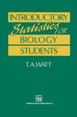 Book cover for Introductory Statistics for Biology Students