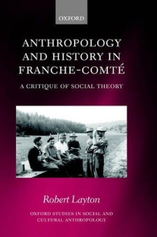 Cover of Anthropology and History in Franche-Comte