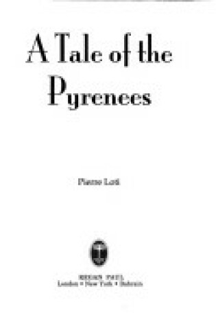 Cover of Tale Of The Pyrenees