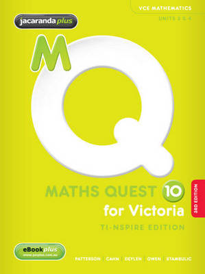 Cover of Maths Quest 10 for Victoria 3E TI-Nspire Edition & EBookPLUS