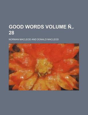 Book cover for Good Words Volume N . 28