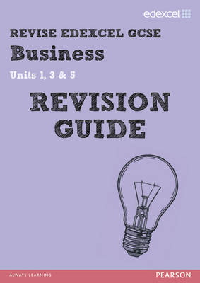 Book cover for REVISE Edexcel: GCSE Business Revision Guide - Print and Digital Pack