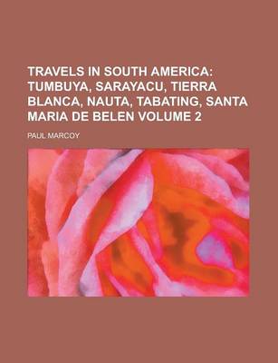 Book cover for Travels in South America Volume 2