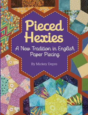 Book cover for Pieced Hexies