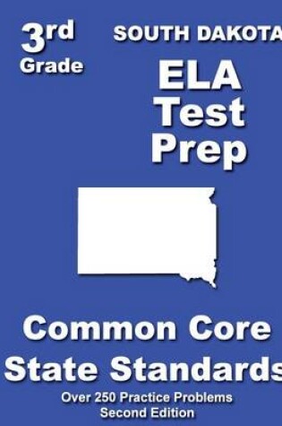 Cover of South Dakota 3rd Grade ELA Test Prep