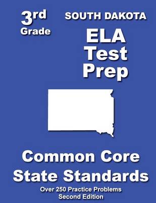 Book cover for South Dakota 3rd Grade ELA Test Prep