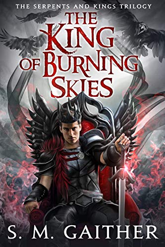 Book cover for The King of Burning Skies