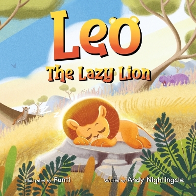 Book cover for Leo The Lazy Lion