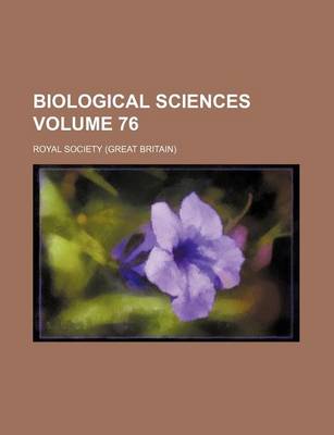 Book cover for Biological Sciences Volume 76