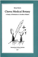 Book cover for Chewa Medical Botany