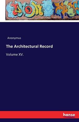 Book cover for The Architectural Record
