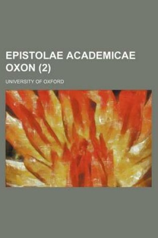 Cover of Epistolae Academicae Oxon (2)