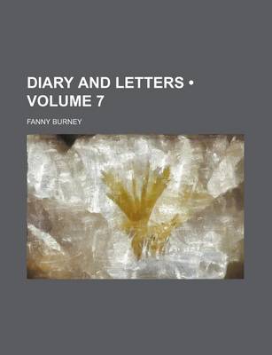 Book cover for Diary and Letters (Volume 7)