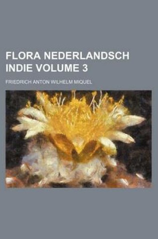 Cover of Flora Nederlandsch Indie Volume 3