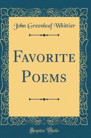 Cover of Favorite Poems (Classic Reprint)